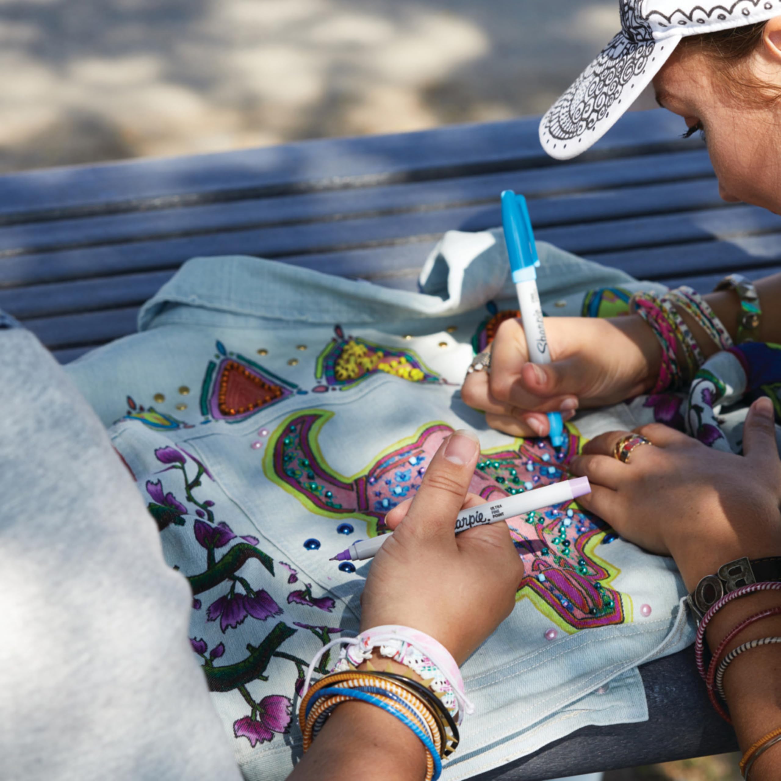 Sharpie Permanent Markers Ultra Fine Point Assorted Colors 12 Count