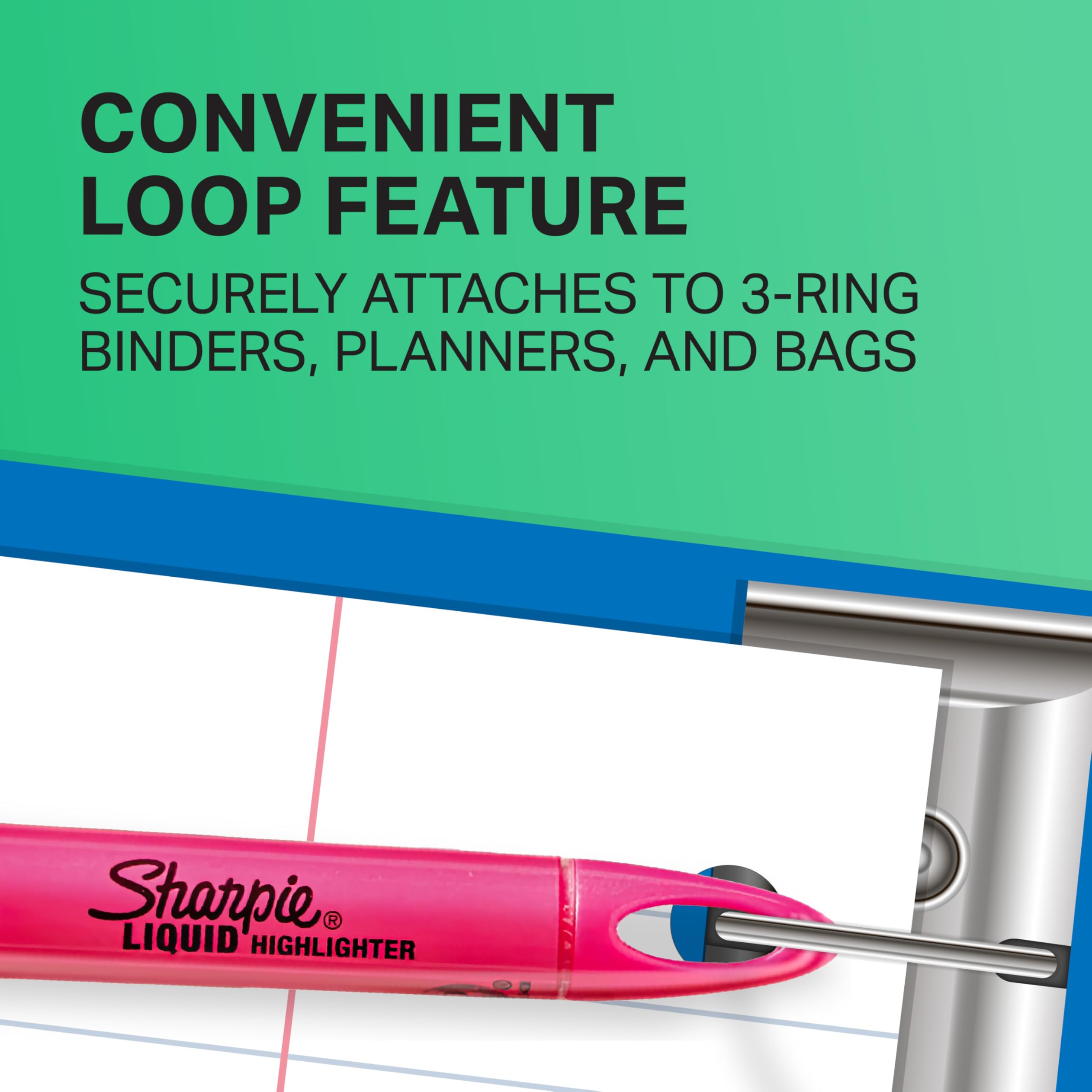 Sharpie Liquid Highlighters, Chisel Tip, Assorted Colors, 10 Count - Journaling, School, Study Supplies